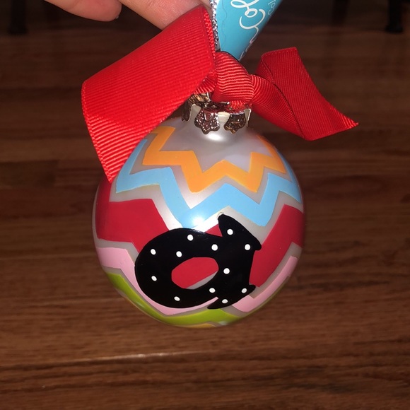Adorable ‘A’ Ornament NWT - Picture 2 of 4
